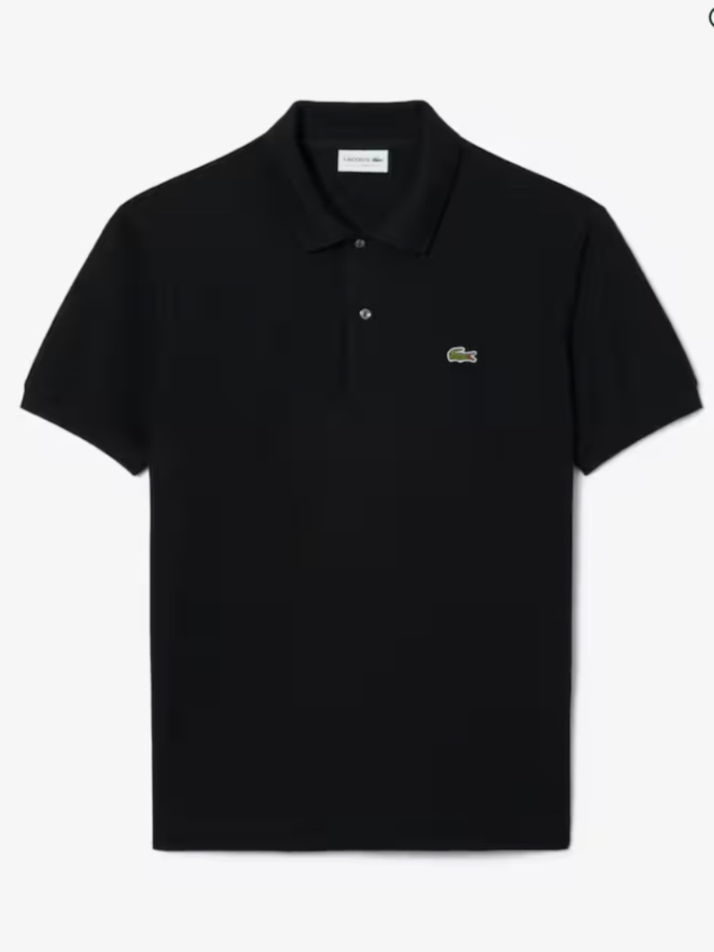 Lacoste Men's Classic Fit Original L.12.12 Polo - Black 031 - Size 7 | XXL